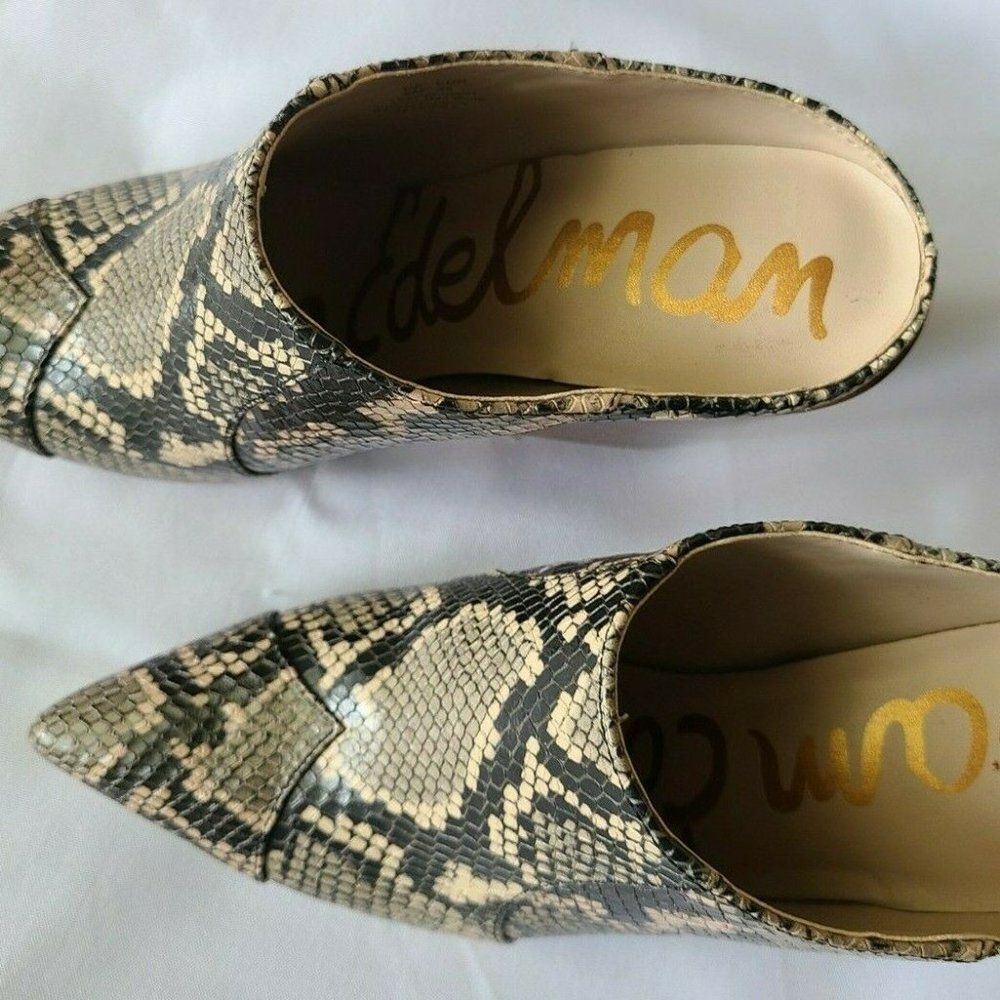 NEW Sam Edelman‎ Reverie 2 Python Snake Size 6 M - Picture 4 of 5